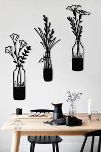 Decoración moderna hecha a mano de metal galvanizado para colgar en la pared, decoración del hogar, arte de pared para habitación de apartamento, decoración del hogar - Product Image 2