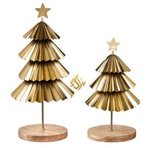 Lot d'ornements de Noël vintage de 2 tailles différentes Père Noël suspendus ornements de flocon de neige boîte personnalisée paquet le plus vendu - Product Image 3