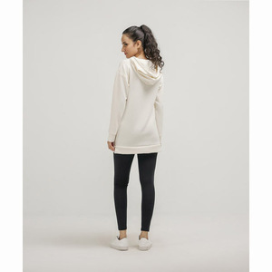 Sweat-shirts personnalisés 100 % coton pour femmes 2025 – Respirants, écologiques, séchage rapide, pour l'hiver, décontractés, avec col à capuche et logo frontal - Product Image 4