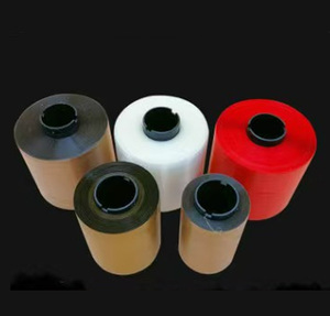 שקיות משלוח דו-צדדיות כחולות מ-PET BOPP MOPP בעובי 2 מ\"מ ו-5 מ\"מ, עם סגירה קבועה בצוואר השקית וסרט הדבקה קבוע לאיטום. - Product Image 2