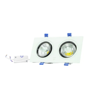Envío rápido Downlight LED doble COB 7W Superficie redonda blanca Buen precio Aluminio Led minimalista moderno de TLC Vietnam - Product Image 5