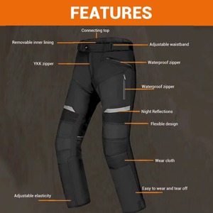 Venta al por mayor de cuero genuino Unisex Motocross chaquetas de moto transpirable resistente al viento de talla grande todas las estaciones ropa de montar - Product Image 6