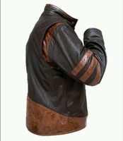 Veste en cuir X-Men Wolverine Logan, style motard décontracté, écologique, hiver, vintage, mode célébrité, cuir véritable, anti-UV, Horn