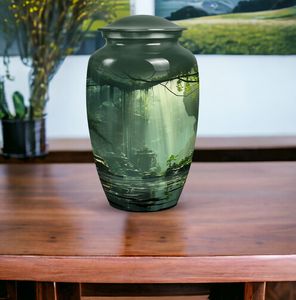 Urnas Funerarias Grandes para Cenizas Humanas, para Adultos, Hombres y Mujeres, 10 Pulgadas - Product Image 3