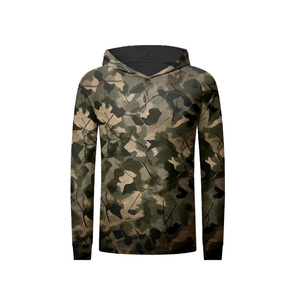 2025 Trendy Men's Long Sleeve Pullover Sweatshirt Tree Graphic Camouflage Hoodie for <b>Camping</b> Outdoor Hunting Print Sublimation - Product Image 4
