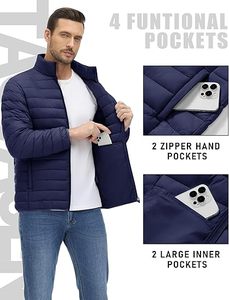 Veste d'hiver personnalisée pour hommes Veste rembourrée mode OEM Offre Spéciale nouveau style de fabricant de vêtements pakistanais - Product Image 5
