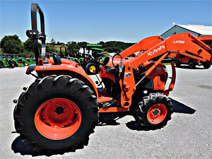 รถแทรกเตอร์ทางการเกษตร2020 Kubota L4701DT รถไถมือสองจากญี่ปุ่นเครื่องทำฟาร์ม Kubota 4x4ใช้รถแทรกเตอร์ Kubota - Product Image 4