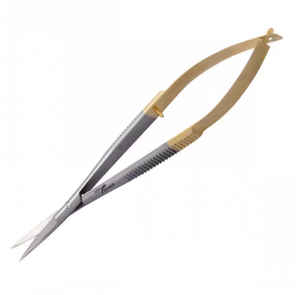 Tijeras de resorte fáciles de usar para espacios reducidos para hacer cortes en atado de peces y moscas Tipo DE BELLEZA DE ACERO INOXIDABLE duradero - Product Image 4