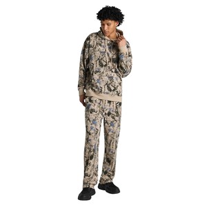 เสื้อกันหนาวแห้งเร็วมีฮู้ดสำหรับผู้ชายผ้าฝ้าย100% เป็นมิตรกับสิ่งแวดล้อมชุดวอร์มพิมพ์ลายพรางแบบพิมพ์ลายทั้งหมด500กรัม - Product Image 2