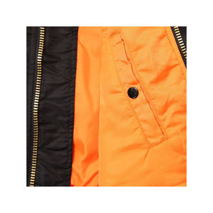 Chaqueta Bomber de satén de estilo de alta calidad para hombre, chaqueta Bomber acolchada de satén para hombre, chaqueta para hombre - Product Image 3