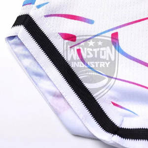 Pantalones cortos clásicos de baloncesto de malla de poliéster para hombre, pantalones cortos de baloncesto de secado rápido de la mejor calidad para hombre - Product Image 5