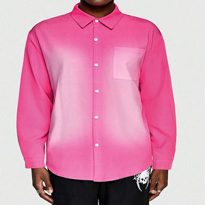 Camisas de Lino con Botones para Hombre, Manga Regular, Personalizadas, Antiarrugas, Formales, de Punto, para Golf, Venta al Por Mayor de Fábrica 2026 - Product Image 3