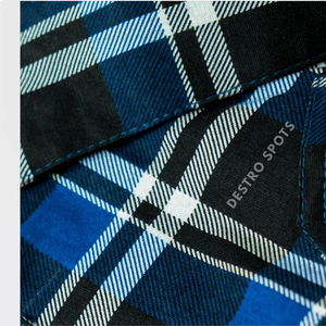 Dernières chemises en flanelle pour hommes pour l'hiver Utilisation formelle Conception mince anti-rides sans repassage Coton polyester complet meilleure qualité - Product Image 5