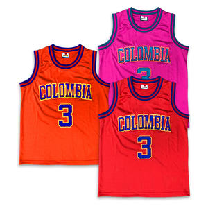 Maillot de basket-ball personnalisé à séchage rapide, respirant, athlétique, vente en gros avec faible MOQ - Product Image 1