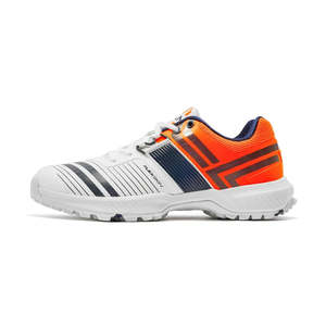 Calzado Deportivo SOLM8 S8 3.0 para Cricket y Césped Artificial, Combinación de Colores Blanco/Naranja - Product Image 5