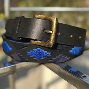 Custom Length Genuine Cowhide Leather Polo <b>Belt</b> Solid Brass Buckle Custom Color Embossed Logo Eco-Friendly Durable <b>Vintage</b> - Product Image 1