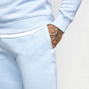 Custom Fitness <b>Men's</b> <b>Pullover</b> Jacket Gym Pant Jogging <b>Men</b> Tracksuit Sweatshirts <b>Men's</b> Hoodies Set Sweatsuits 2 piece sets - Product Image 4