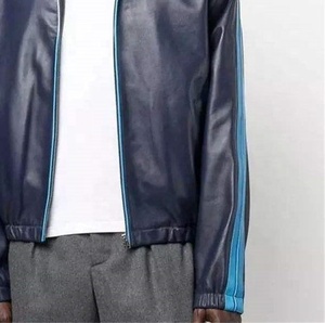 Varsity Jacket Hombres de alta calidad al por mayor Hombres Varsity Jacket Streetwear 100% Lana/Poliéster Aduanas Impreso Chaquetas para hombres Blan - Product Image 5