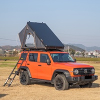 Carpa de Techo de Gran Tamaño para Acampar al Aire Libre de Aluminio para Coche 4WD 4x4, Tienda de Techo con Carcasa Rígida en Venta