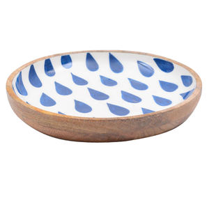 Hotel restaurante cena Mesa centros de mesa profundo acabado Natural frutero madera hecho a mano diseñador servir tazón - Product Image 3