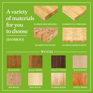 Set di Taglieri in <span class=keywords><strong>Legno</strong></span> di Acacia con Scanalatura per Succhi, Accessori da Cucina Personalizzati a Prezzo di Fabbrica - Product Image 4