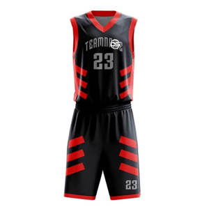 ชุดกีฬาคุณภาพสูงผลิตจากปากีสถานชุดบาสเก็ตบอลขนาดใหญ่พิเศษระบายอากาศได้ดีพิมพ์ลายตามสั่ง - Product Image 6
