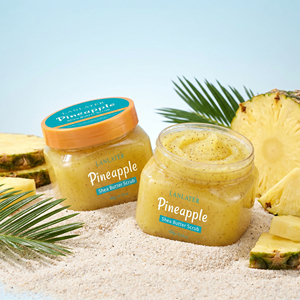 Exfoliante Corporal de Extracto de Piña Personalizado Directo de Fábrica, Exfoliante Corporal Blanqueador e Iluminador para Piel Muerta - Product Image 1