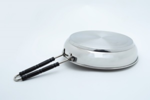 12-Piece Electric Induction Cookware Set Stainless Steel Glass Lid Fry Pan Kitchen Cooking <b>Pots</b> Metal Material Induction Use - Product Image 2