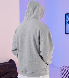 Sudaderas con capucha de lana de invierno de talla grande superventas para mujer, algodón básico transpirable en Color sólido, logotipo personalizado, gran oferta para niñas - Product Image 6