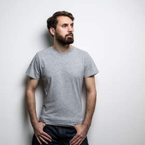 Venta al por mayor 100% de algodón transpirable camisetas de los hombres de elección barata de manga corta a granel en blanco camisetas lisas de color sólido tallas de calidad - Product Image 2