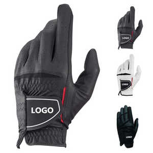 OEM \ ODM logotipo personalizado Premium suave dedo completo blanco guantes de golf transpirable alta calidad deportes moda para empuñaduras de mano izquierda - Product Image 6