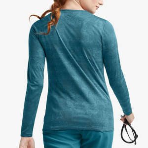 Chemises de sous-vêtements unisexes à manches longues en tricot 100% coton, douces, respirantes et confortables - Product Image 3