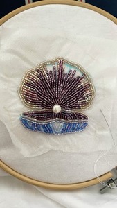 Beaded Embroidery Keychains And Seed Beads <b>Bag</b> Accessories Handmade Seed Beads Embroidery <b>Bag</b> Charms With <b>Festival</b> Designs - Product Image 5