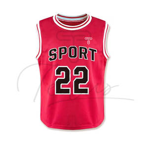 Proveedor de Pakistán, Nuevo Diseño de Ropa Deportiva, Uniforme de Baloncesto para Niños, Nueva Llegada, MOQ Bajo, Uniforme de Baloncesto para Niños en Venta - Product Image 1