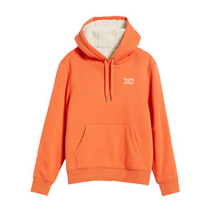 Sweat-shirts d'hiver pour hommes en tissu de laine écologique, à col montant uni, avec logo personnalisé imprimé, couleur et taille sur mesure, prix usine - Product Image 6