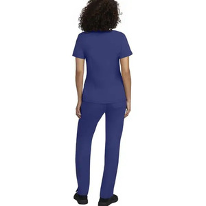 Personalizado Mens Scrub Set Cómodo Hospital Médico Uniformes Cremallera Cuello Ropa de Trabajo con Logo - Product Image 2