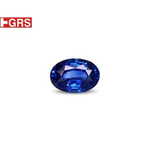 Zafiro Azul Real Natural, Piedra Suelta de 1.61 Quilates, Gema Facetada de 10 mm, Creado en Laboratorio con Tratamiento Térmico, Opciones de Altura de 8 mm y 6 mm - Product Image 1