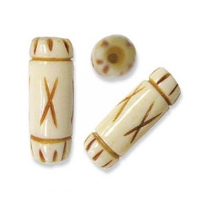 Cuentas de varios colores de Coral de hueso de concha cuadrada personalizable para joyería exigida Logo patrón diseñado collares anillos incrustaciones de hueso - Product Image 1