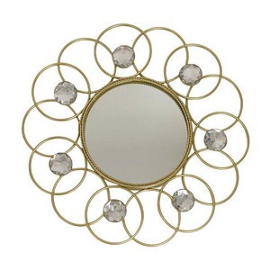 <b>Wall</b> Mounted Superior Quality <b>Wall</b> <b>Mirror</b> Silver Finished Metal <b>Mirror</b> <b>for</b> Home Hotel Restaurant Use at Best Price. - Product Image 4