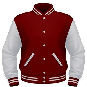 Chaqueta Universitaria de Lana de Alta Calidad Personalizada para Hombre, Parche de Chenilla Plano Bordado, Chaqueta Universitaria de Invierno con Logotipo Personalizado - Product Image 5