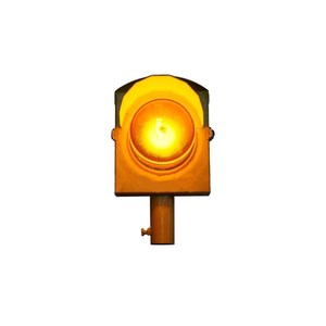 Lámpara de Señalización de Tráfico LED Amarilla Intermitente de 100 mm, Material de PC, Tipo 1MTB - Product Image 3