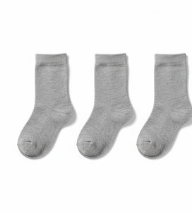 Chaussettes pour enfants Joy Knit en tissu de coton respirant extensible multicolores conçues pour un mouvement quotidien doux - Product Image 1