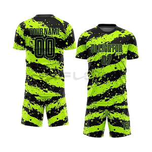 Camiseta de fútbol de tela de poliéster 100%, camiseta de fútbol de Club de Venta caliente americana, productos de secado rápido, camiseta de fútbol personalizada - Product Image 1