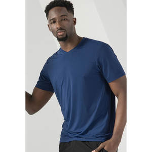 2026 New Men's High Quality Fitness <b>Compression</b> <b>Shirt</b> O-Neck Knitted Sports T-<b>Shirt</b> Short Sleeve Gym Workout Wear - Product Image 1