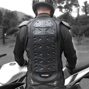 Chaqueta de Motociclismo con Protección, Certificación CE, Chaqueta de Motociclismo Profesional de Carreras con Protección para Hombros, Codos y Espalda - Product Image 5