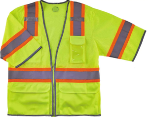 Camisas de alta visibilidad Camisas DE SEGURIDAD reflectantes de alta visibilidad Camisa de trabajo de construcción de manga larga con bolsillo - Product Image 4