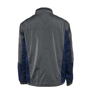 Chaqueta Cortavientos Ligera y Económica de Nailon de Dos Tonos Color Borgoña para Hombre, Chaquetas Cortavientos con Capucha y Cremallera de Nailon 2026 - Product Image 4