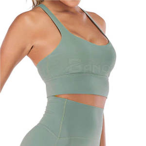 Leggings y Top de Yoga para Mujer, Talla Grande, Transpirables, Ligeros, con Logotipo Personalizado de Primera Calidad, 100% Algodón - Product Image 2