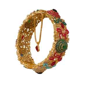 Wholesale Indian Style Churiya <b>Bangle</b> <b>Set</b> Wedding Latest Design Silver Plated Pearl Trendy Women's Jewelry Handmade <b>Bangles</b> - Product Image 1