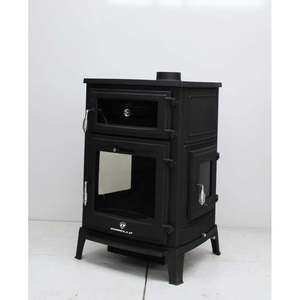 Estufa de Leña Moderna para Interiores DORELLO SOBA, Chimenea de Color para Calefacción, para Uso en Campamentos y Cocinas, Compatible con Leña y Pellets - Product Image 4